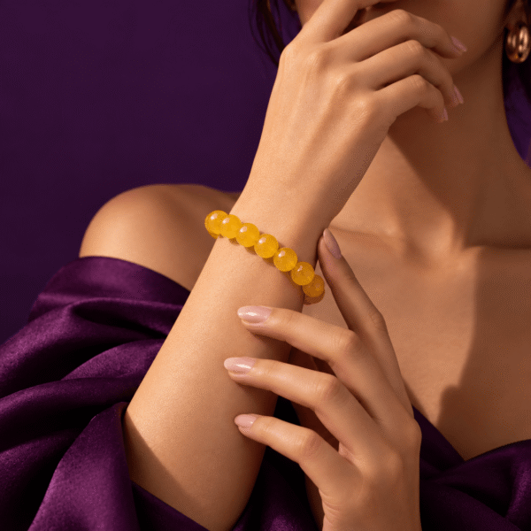 Palirang Honey Amber Beaded Bracelet